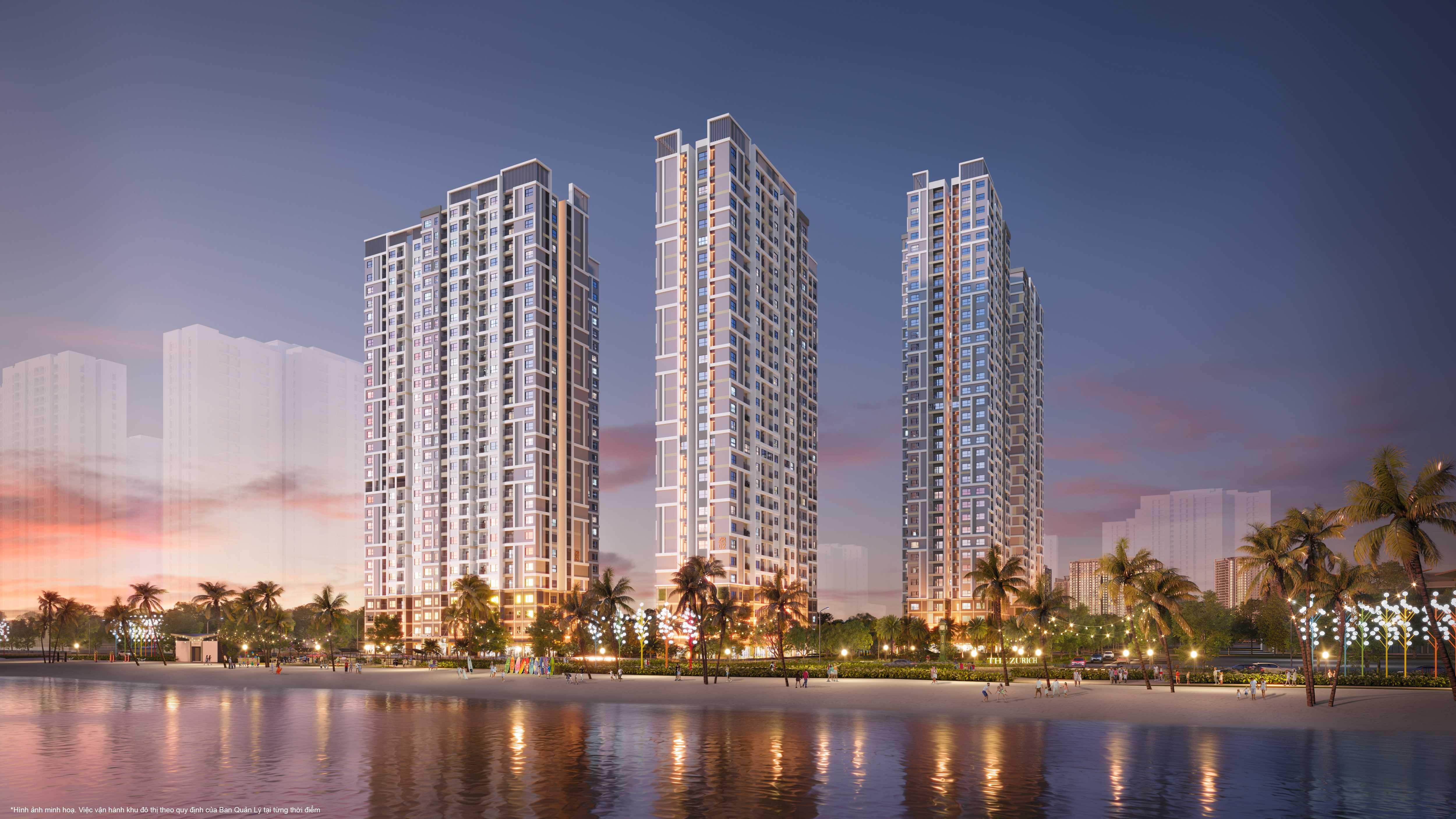 Mở bán tòa căn hộ chung cư The Zurich - Vinhomes Ocean Park giá gốc Chủ Đầu Tư